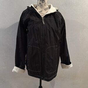 Reversible weatherproof jacket